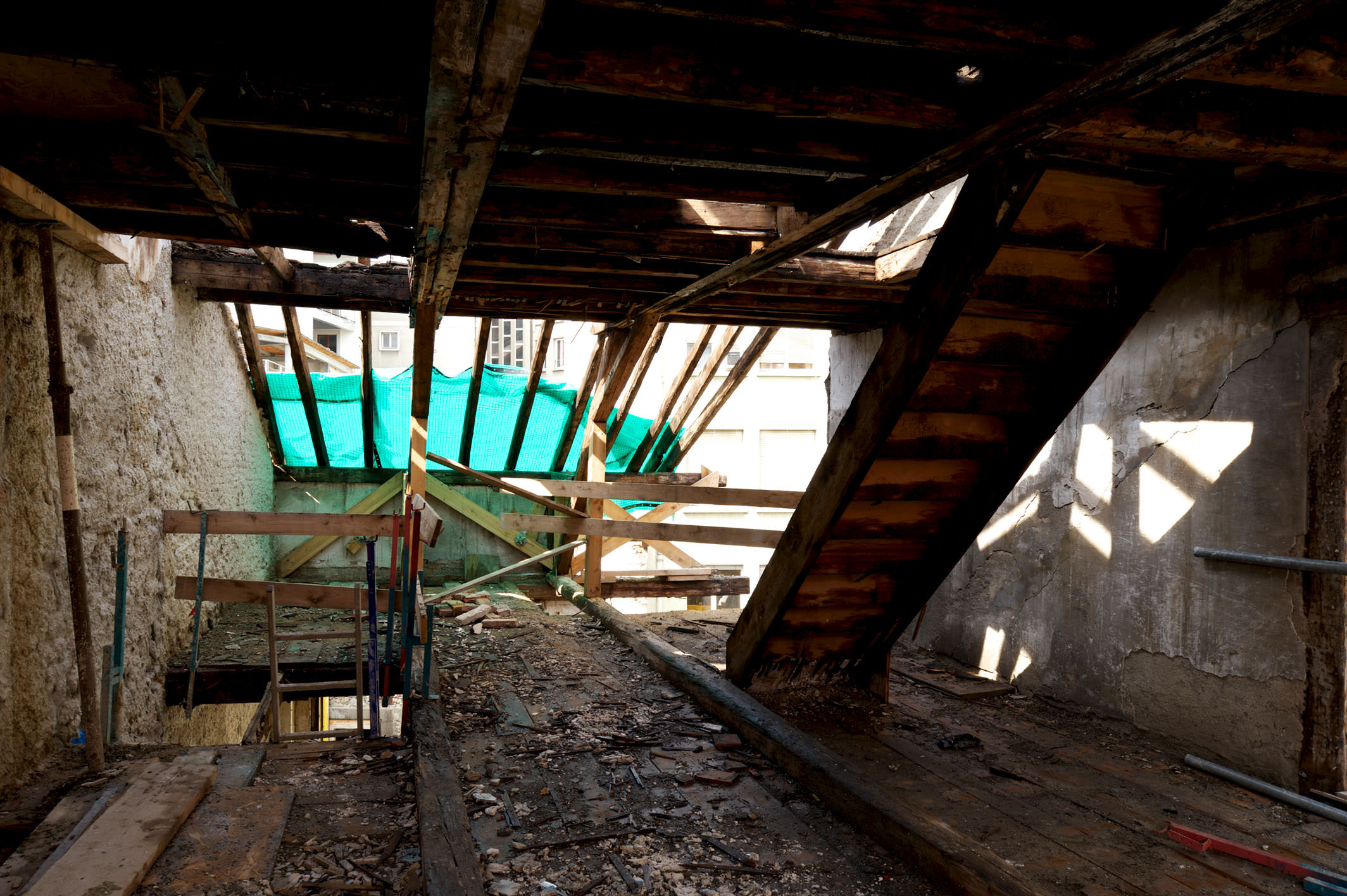 E10303  |  MplusV  |  Chantier Rue St. Francois, Lausanne